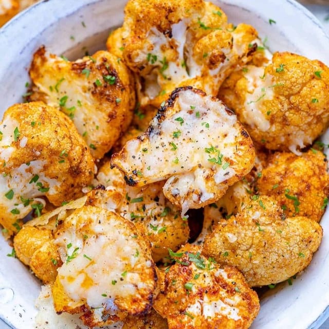 Roasted Cauliflower.