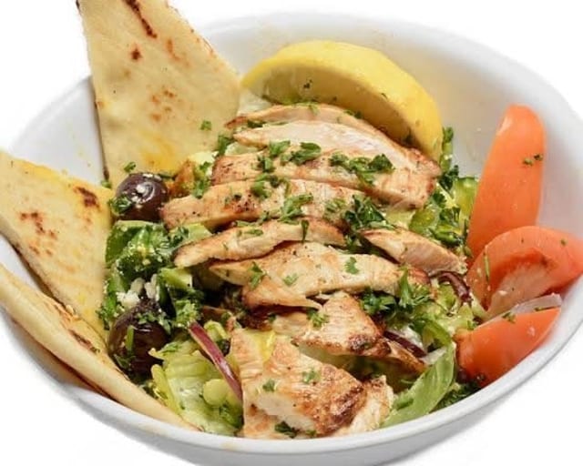Grilled Chicken Breast Salad.