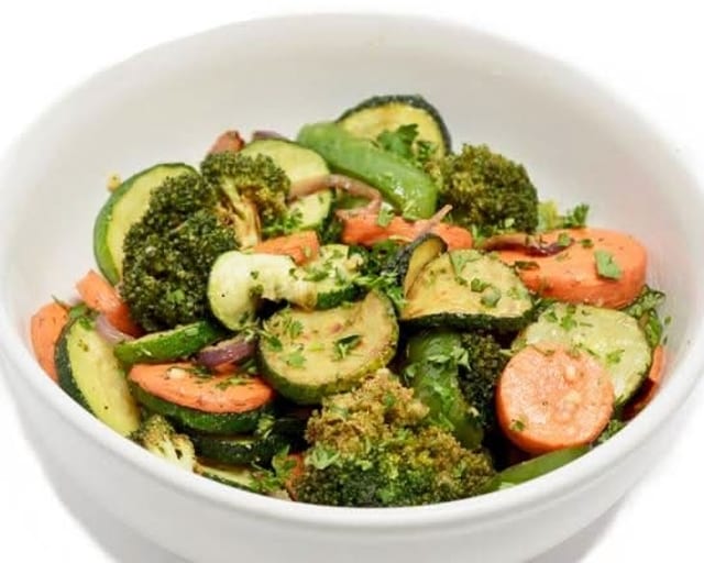 Pan Seared Veggies Pan.