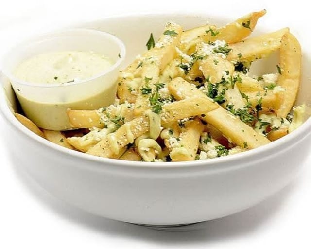Feta Fries Pan.