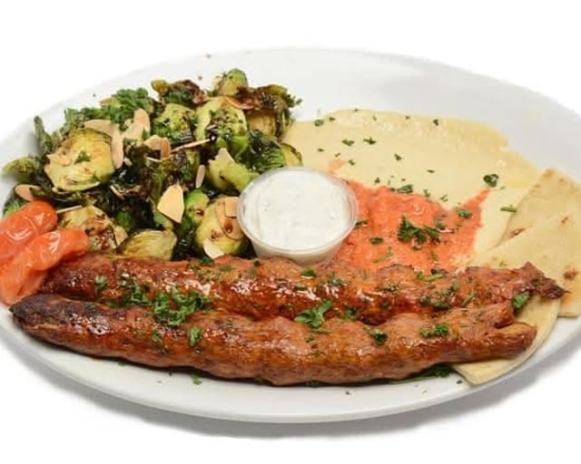 Angus Beef Koobideh & Angus Beef Kabob.