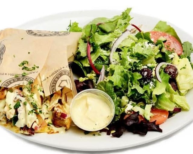 Chicken Shawarma Pita.