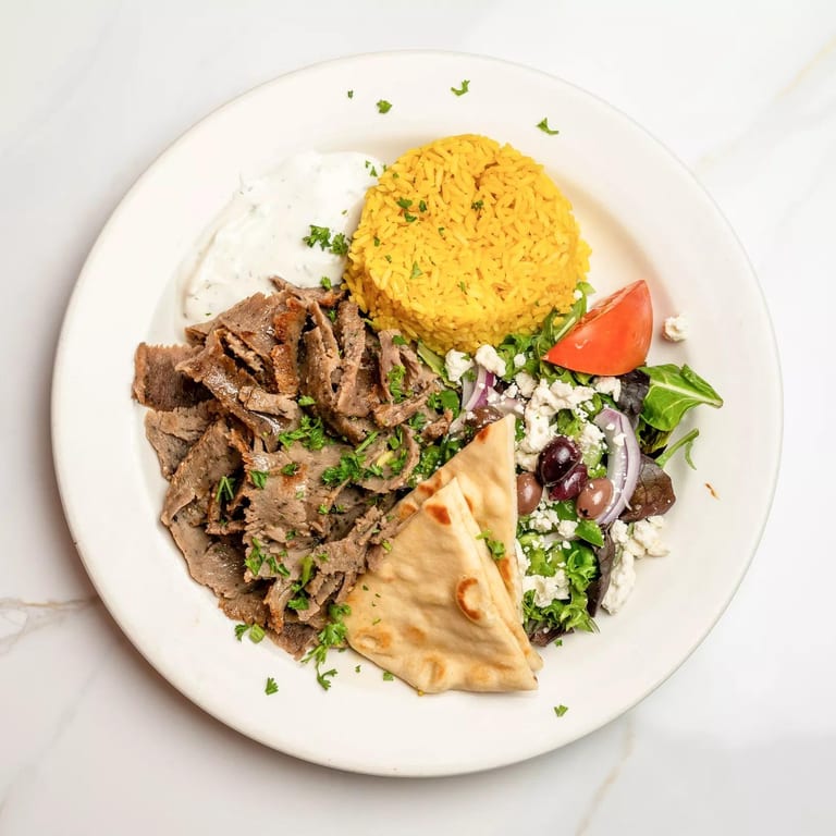 Delicious Gyros Await You